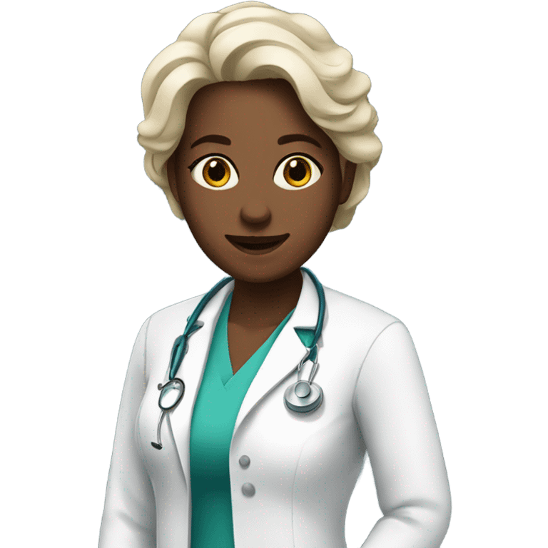 Beautiful doctor  emoji