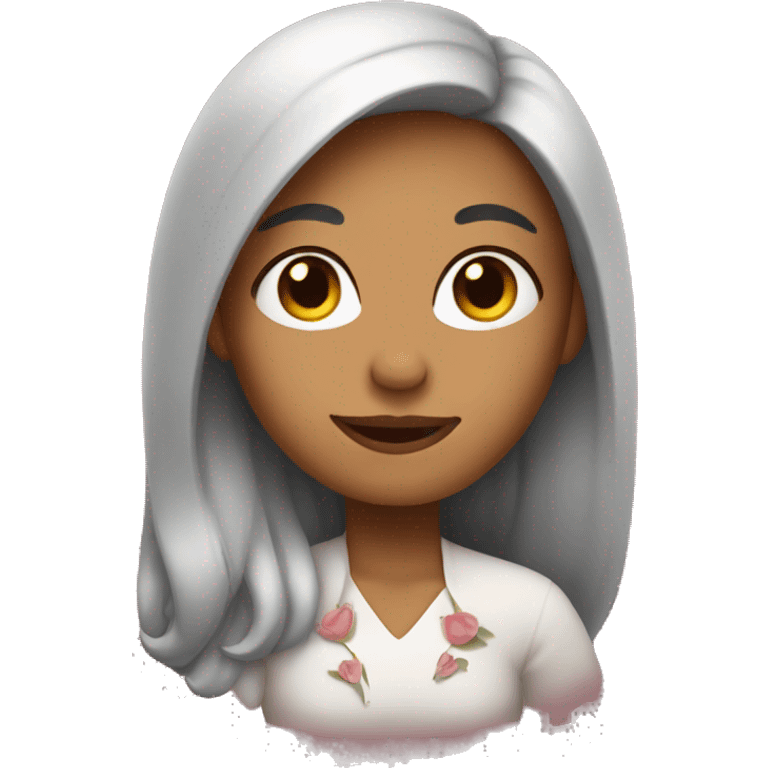 Woman in love emoji