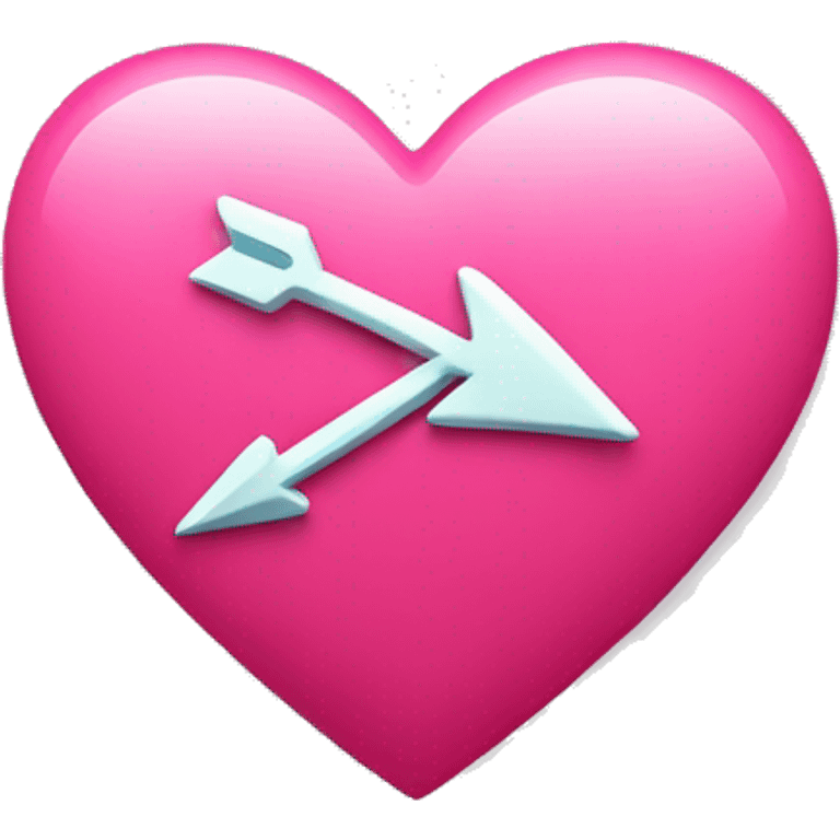 pink heart with arrow emoji