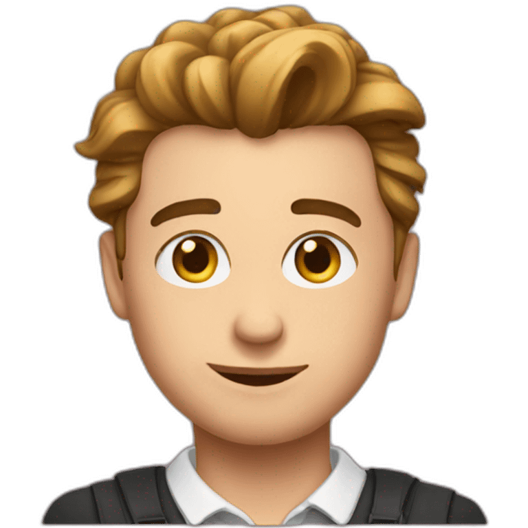 Loving Elon emoji