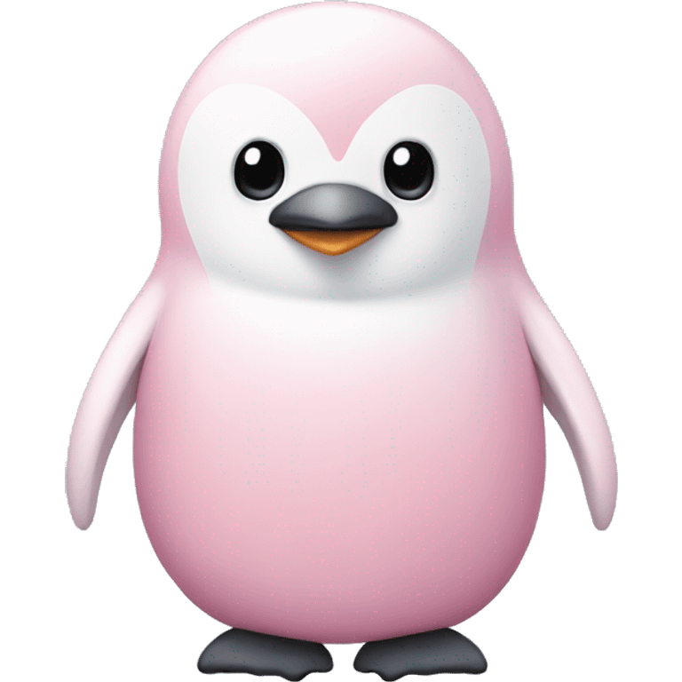 pastel pink penguin  emoji