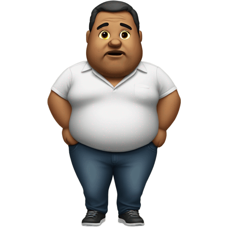 Fat men emoji