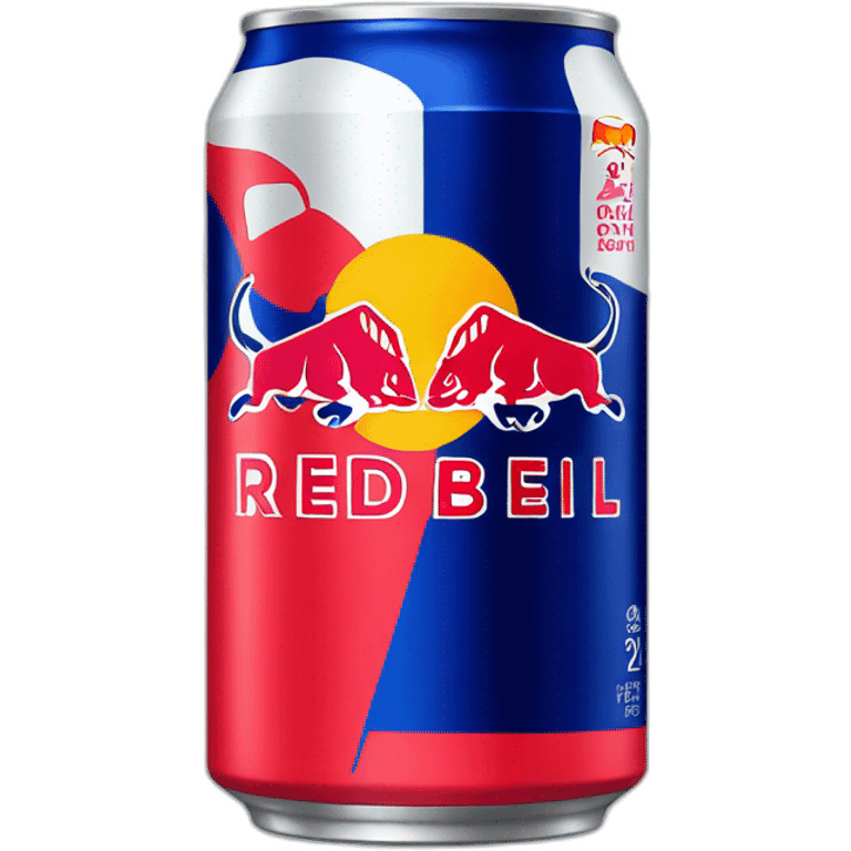 Redbull drink can emoji