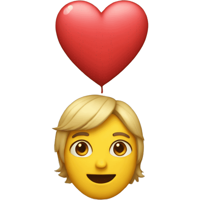 Te quiero con el corazon emoji