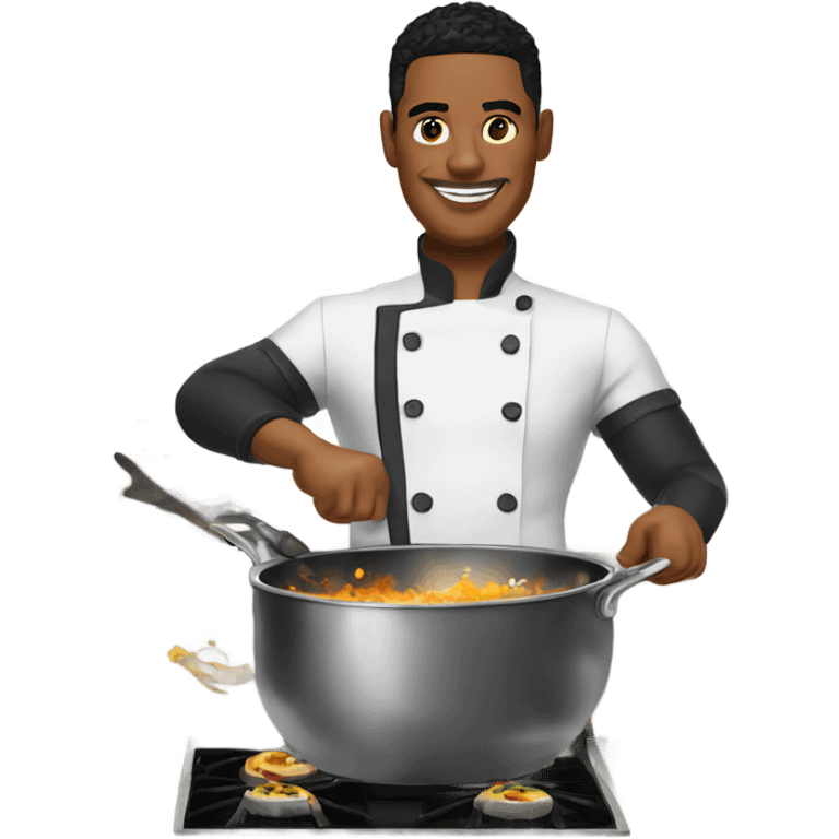 Michael Penix Jr. cooking emoji