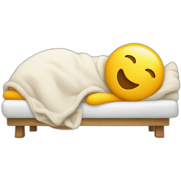 smiley napping emoji