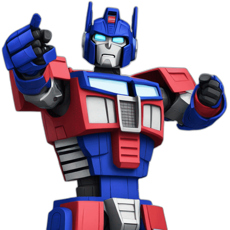 optimus prime thumbsup emoji