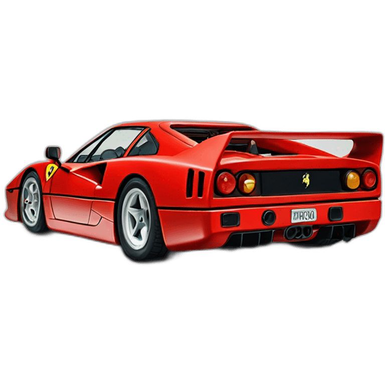 Ferrari f 40 emoji