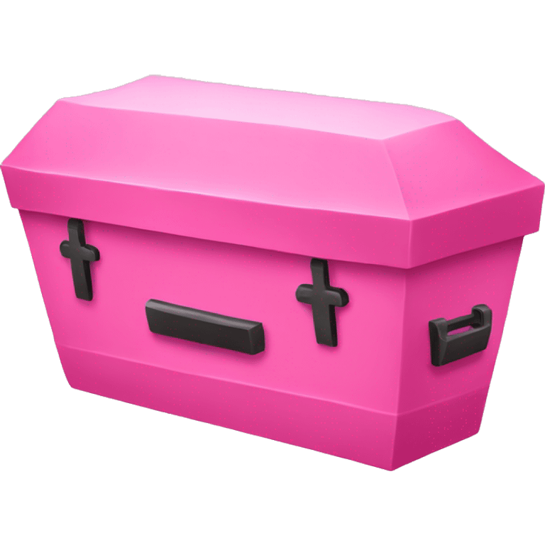 Pink coffinw emoji