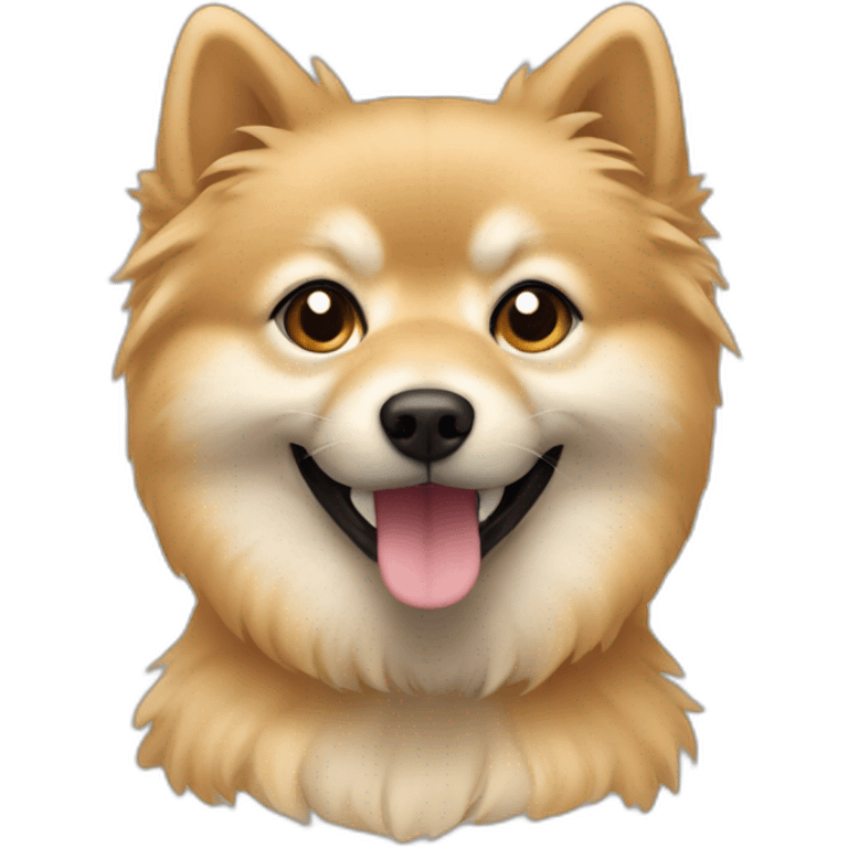 Spitz beige emoji