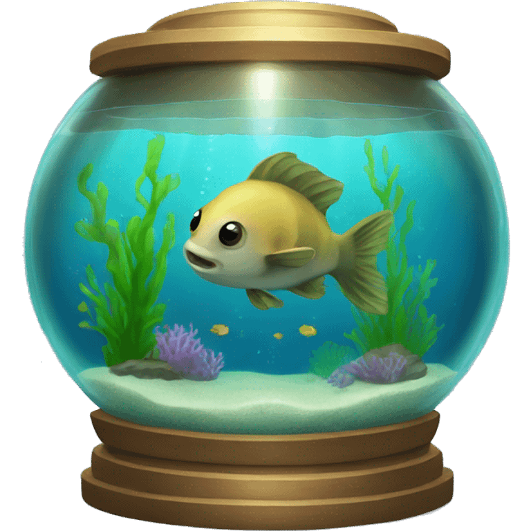 Aquarium zodiac emoji