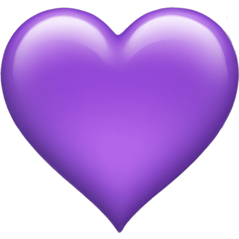 Violet colour heart  emoji