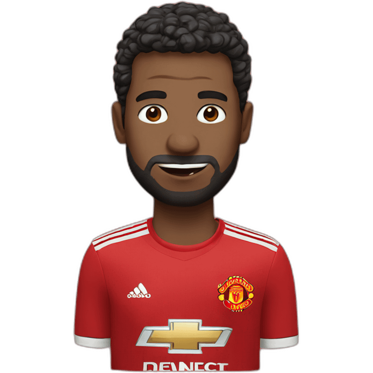 man united fan emoji