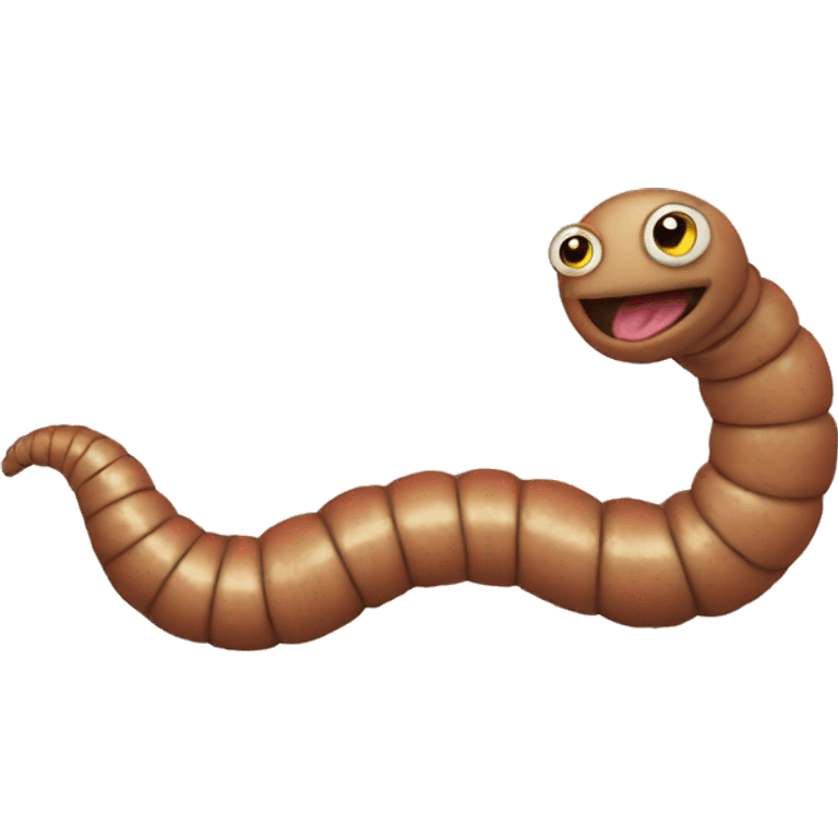 worm emoji