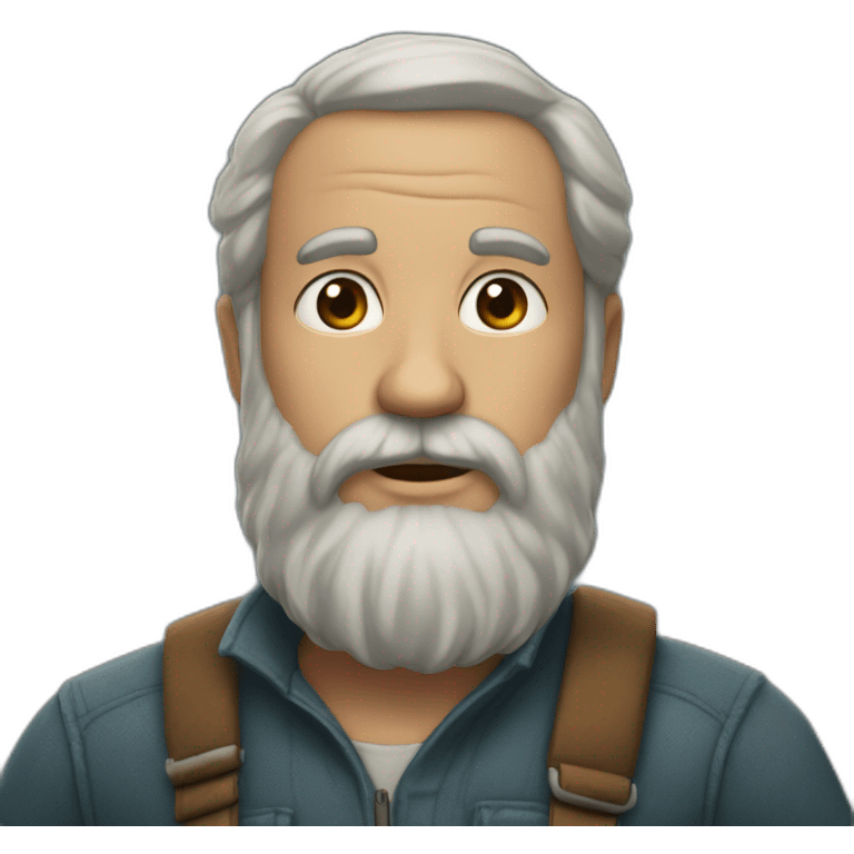 Une barbe à papa emoji