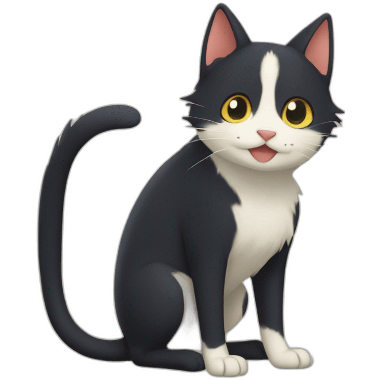 Jiji of Ghibli kiki’s delivery anime emoji