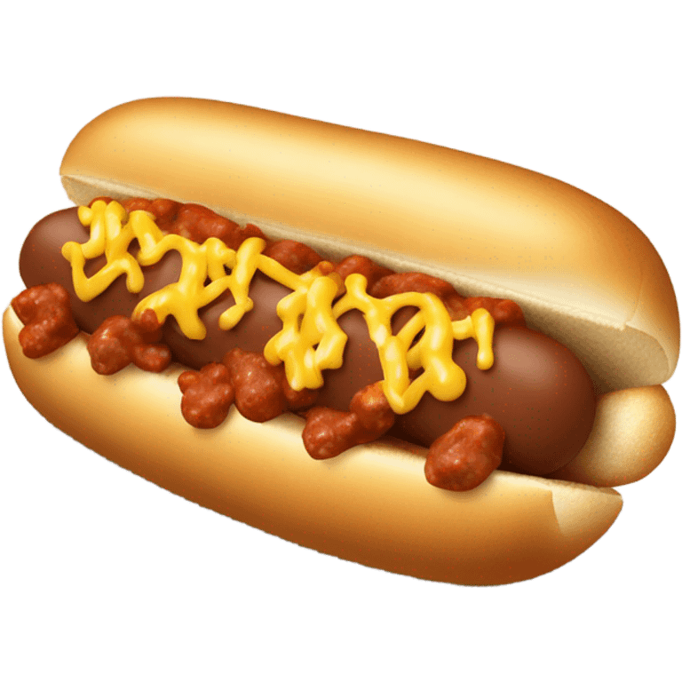 A chili dog emoji