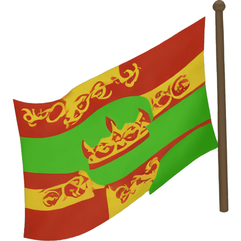 Flag of the Timurid Empire emoji