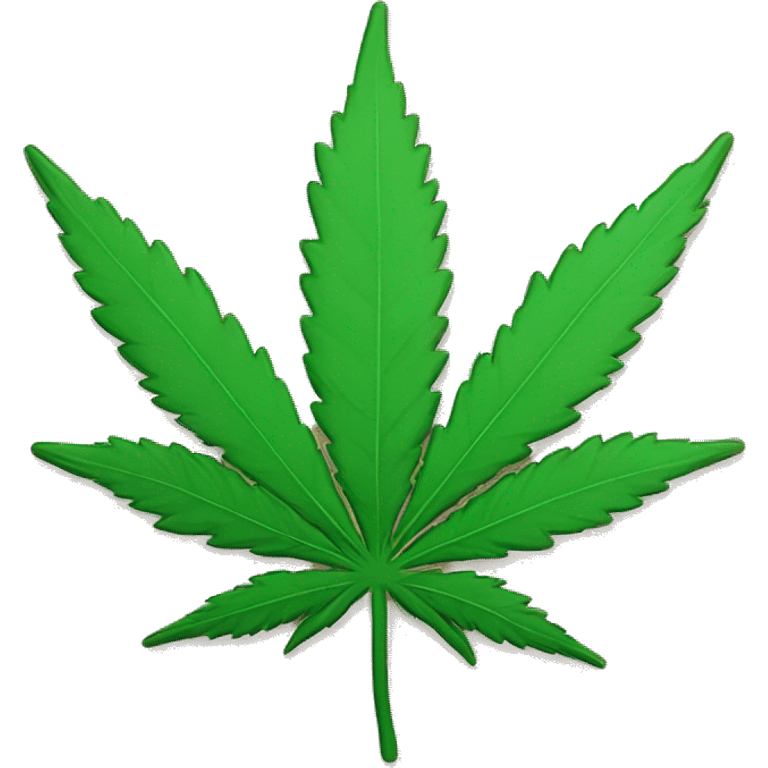 Cannabis leaf emoji