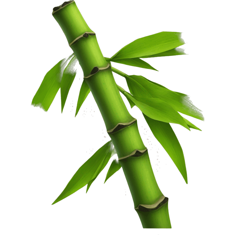 Bamboo coal emoji