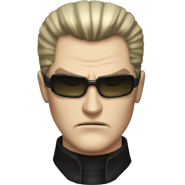 Angry Albert Wesker Resident Evil emoji