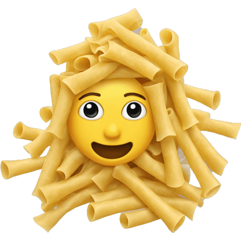 Ha da in the pasta emoji