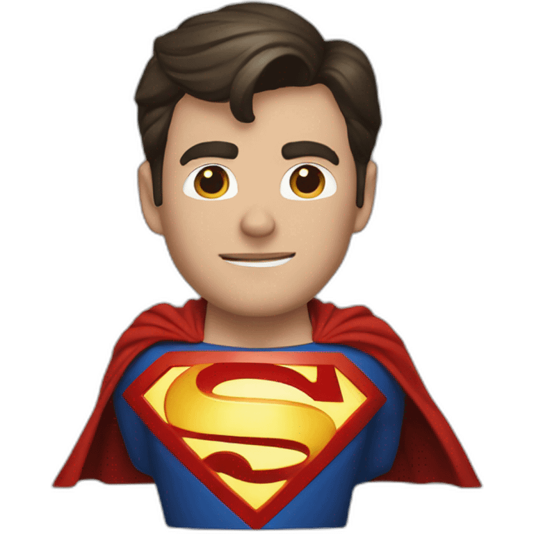 Toby McGuire as superman emoji