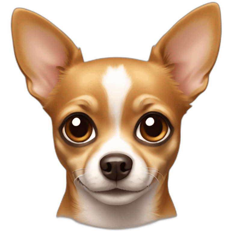 chihuahua brown and caramel emoji