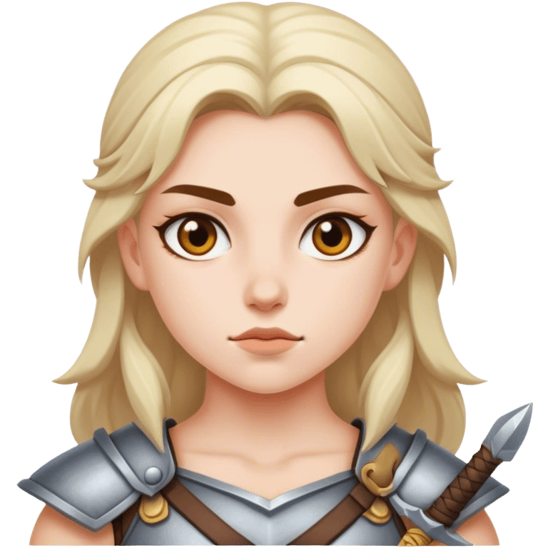 girl warrior emoji