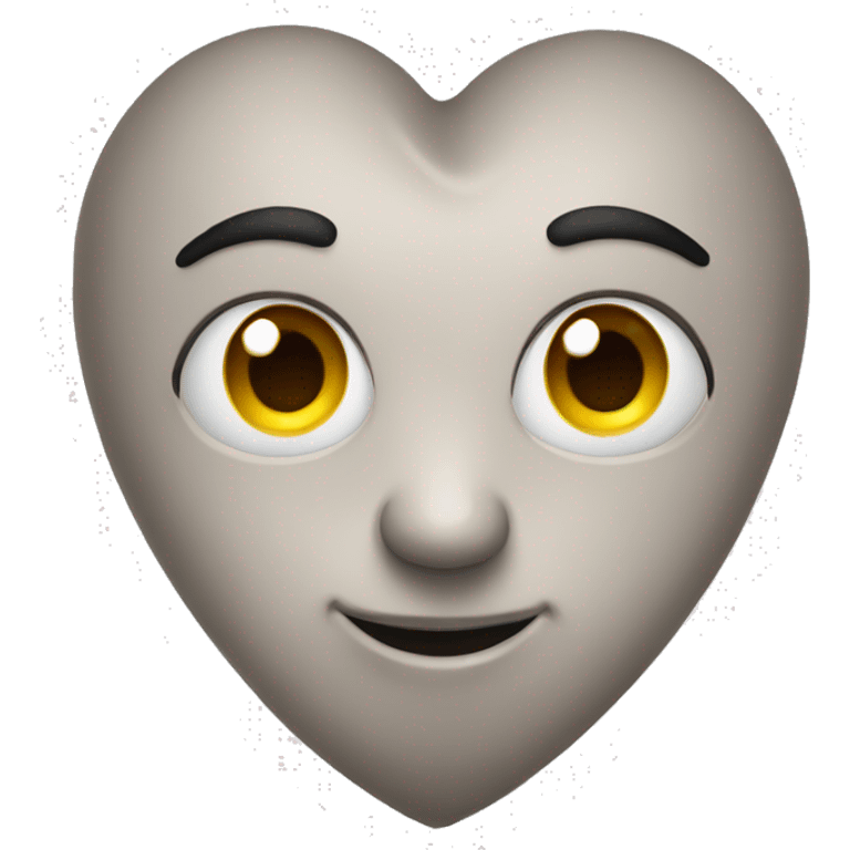 Heart with a face  emoji