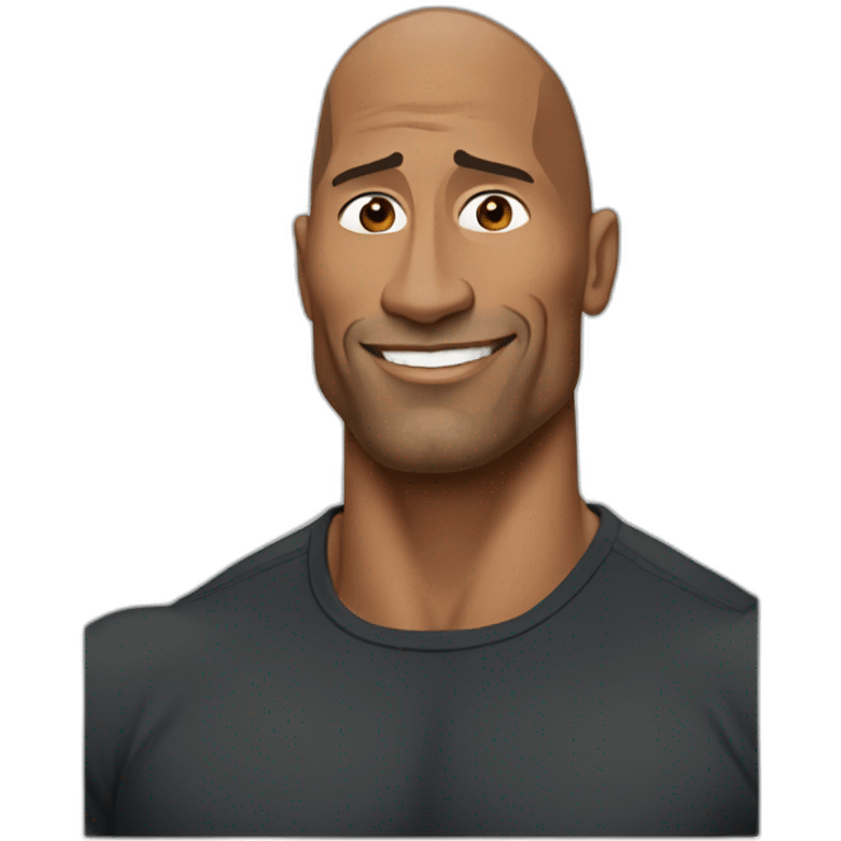 dwayne johnson emoji