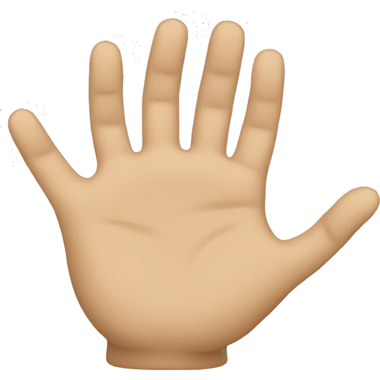 hand wednesday emoji