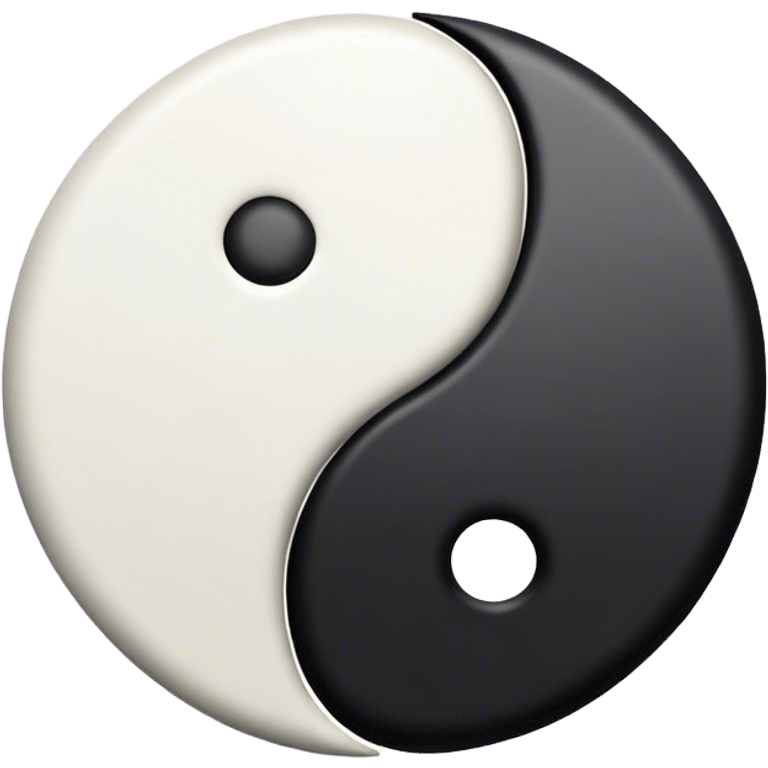 El yin y el yang emoji