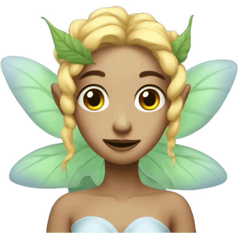 Cloudy weedy fairy emoji