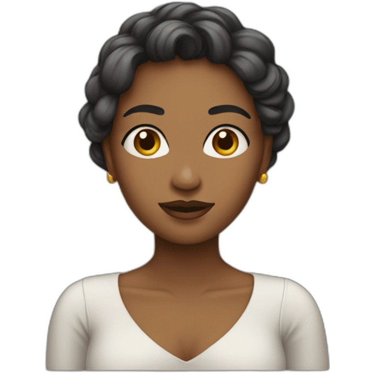 Femme voilée emoji