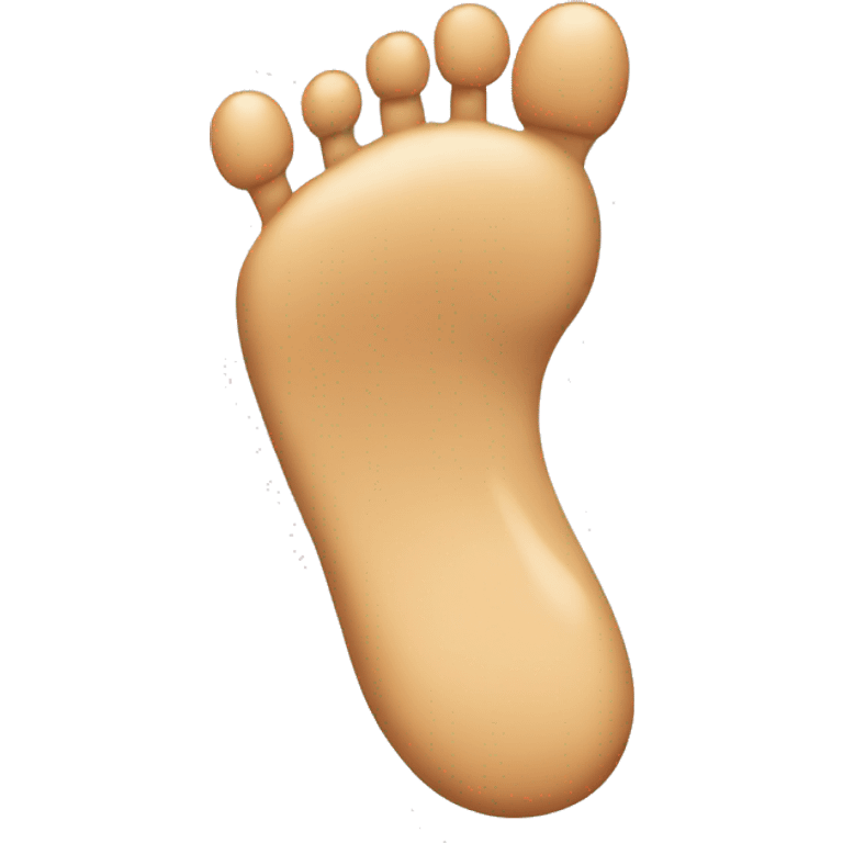 foot emoji