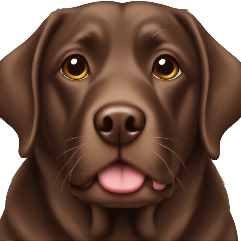 chocolate lab emoji