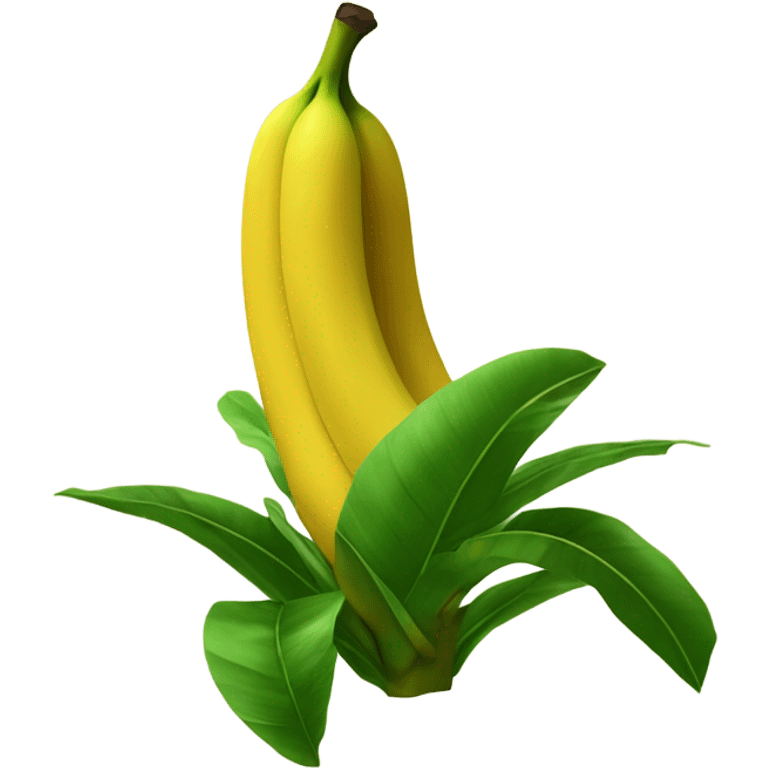 plantacion de banano que se mueva con amimacion emoji