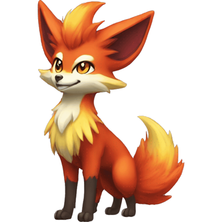  Delphox Full body emoji