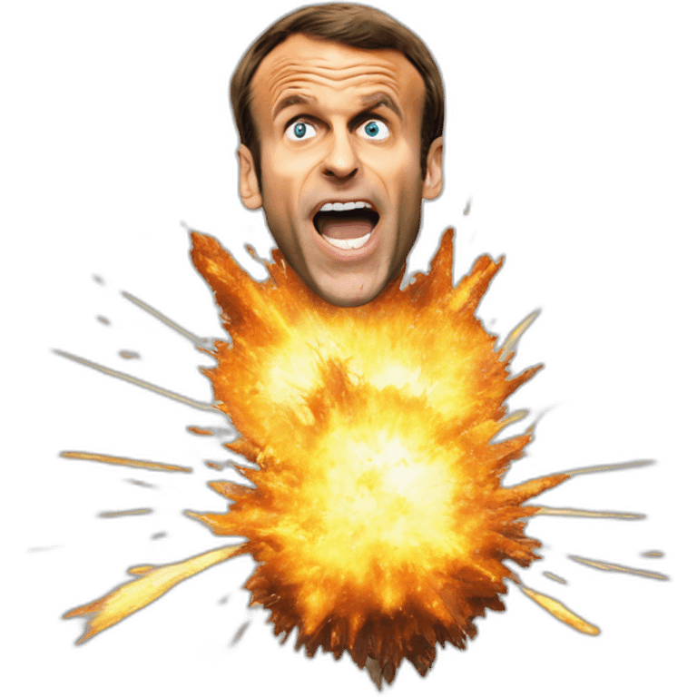 emmanuel-macron exploding-head emoji