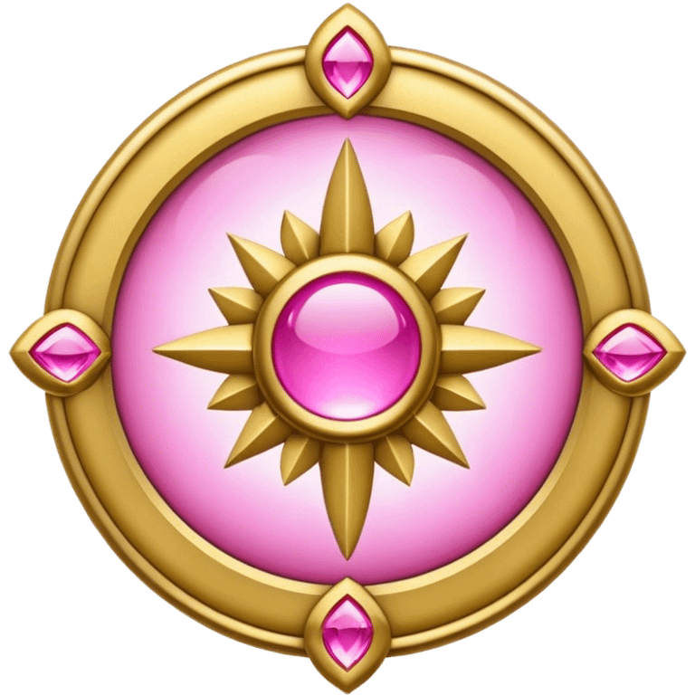 belief gold pink emoji