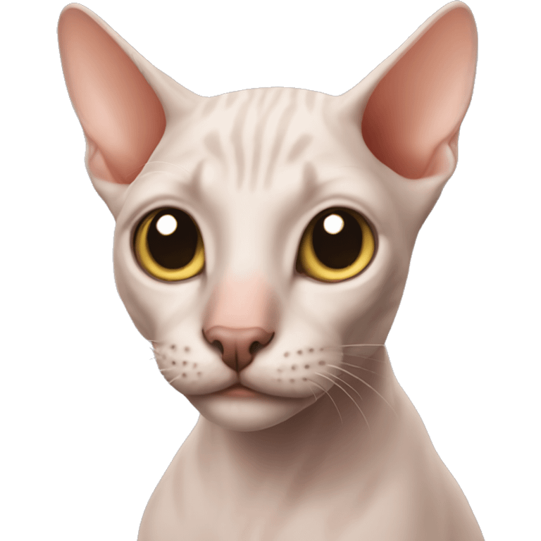 hairless cat emoji