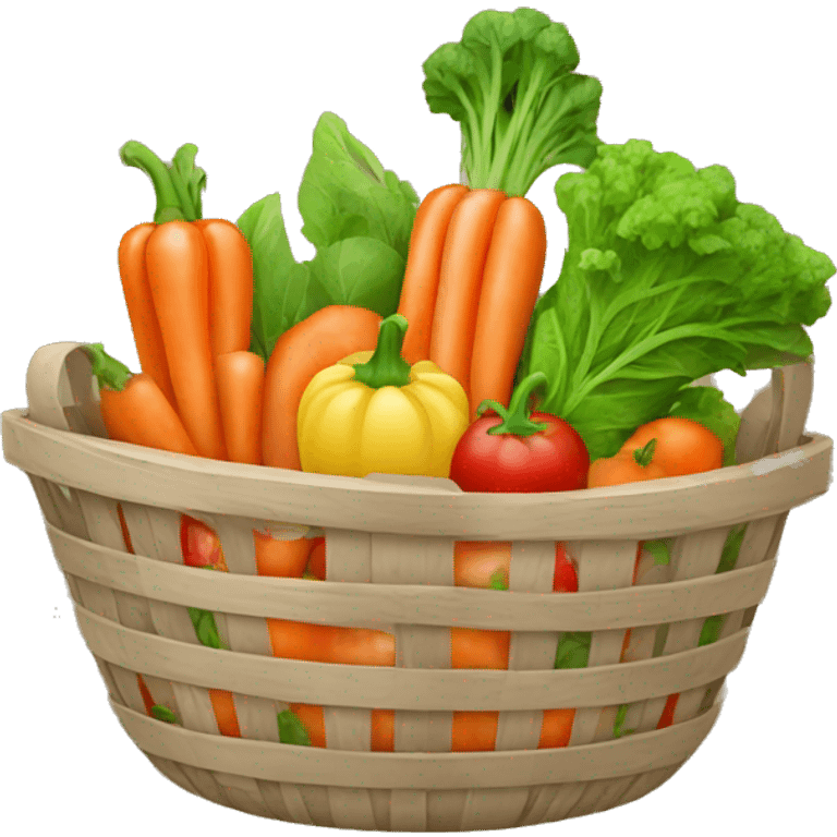 vegetable basket emoji