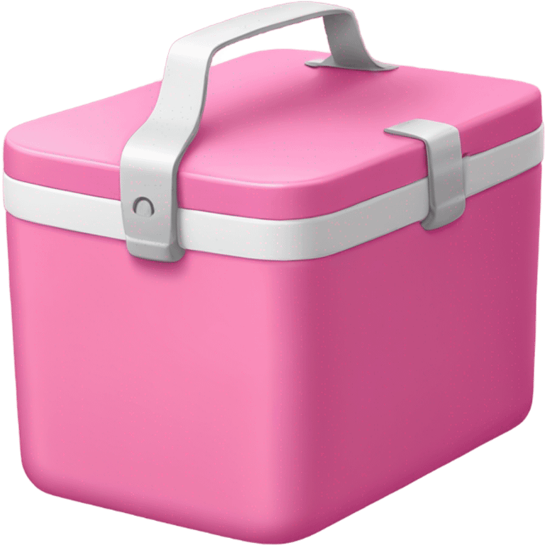 pink lunch box emoji