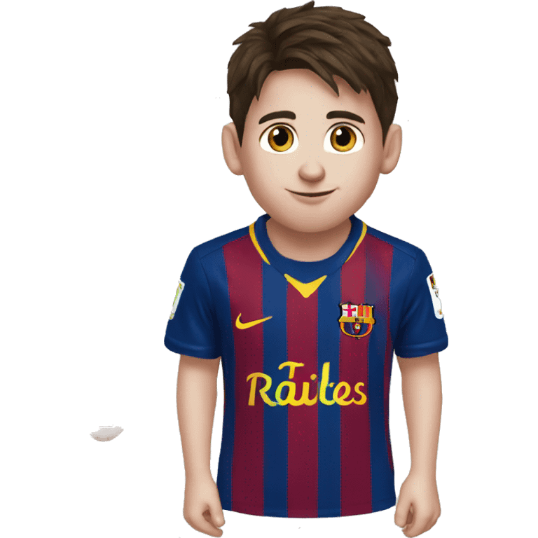 Young messi emoji