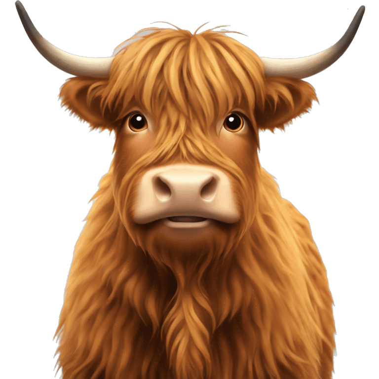 Highland cow emoji