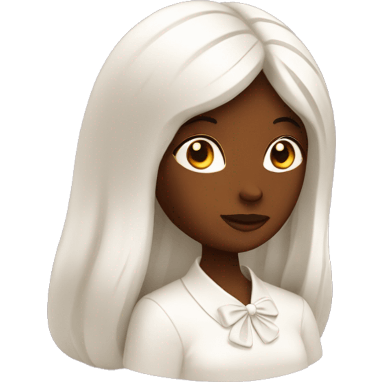 Magdalena chocolate blanco emoji