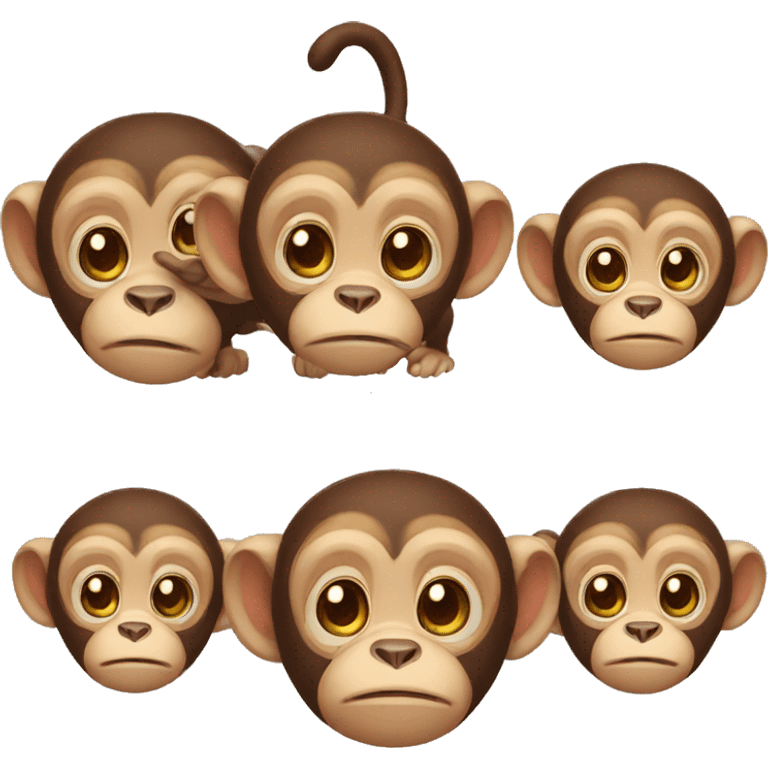 Cute Monkey emoji