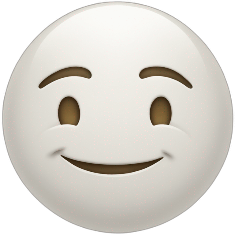 Smiley avec petit sourir emoji