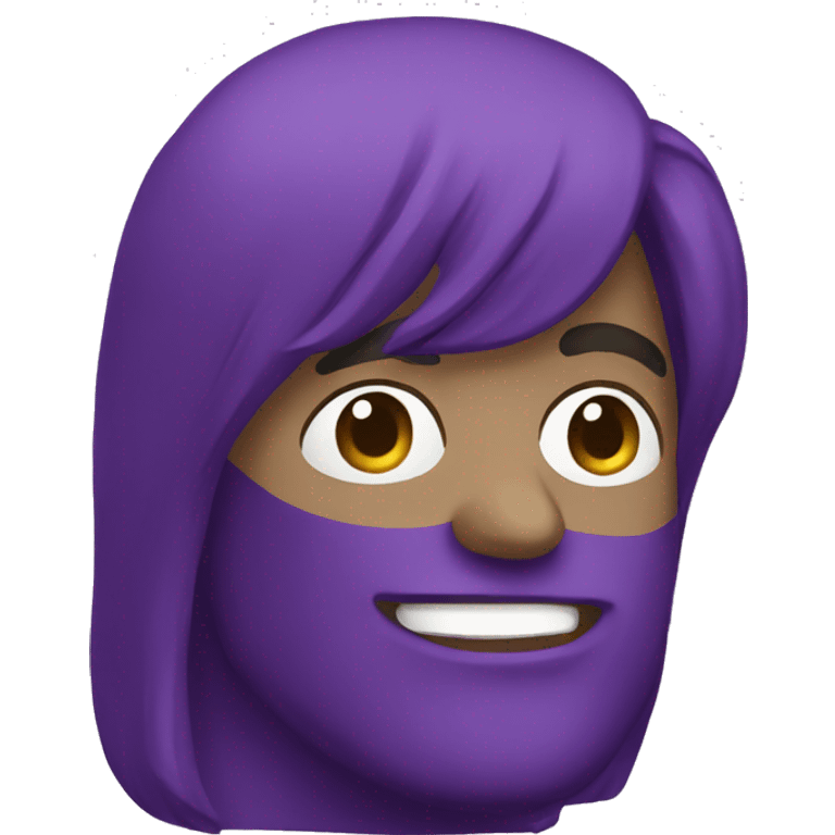 Purple emoji